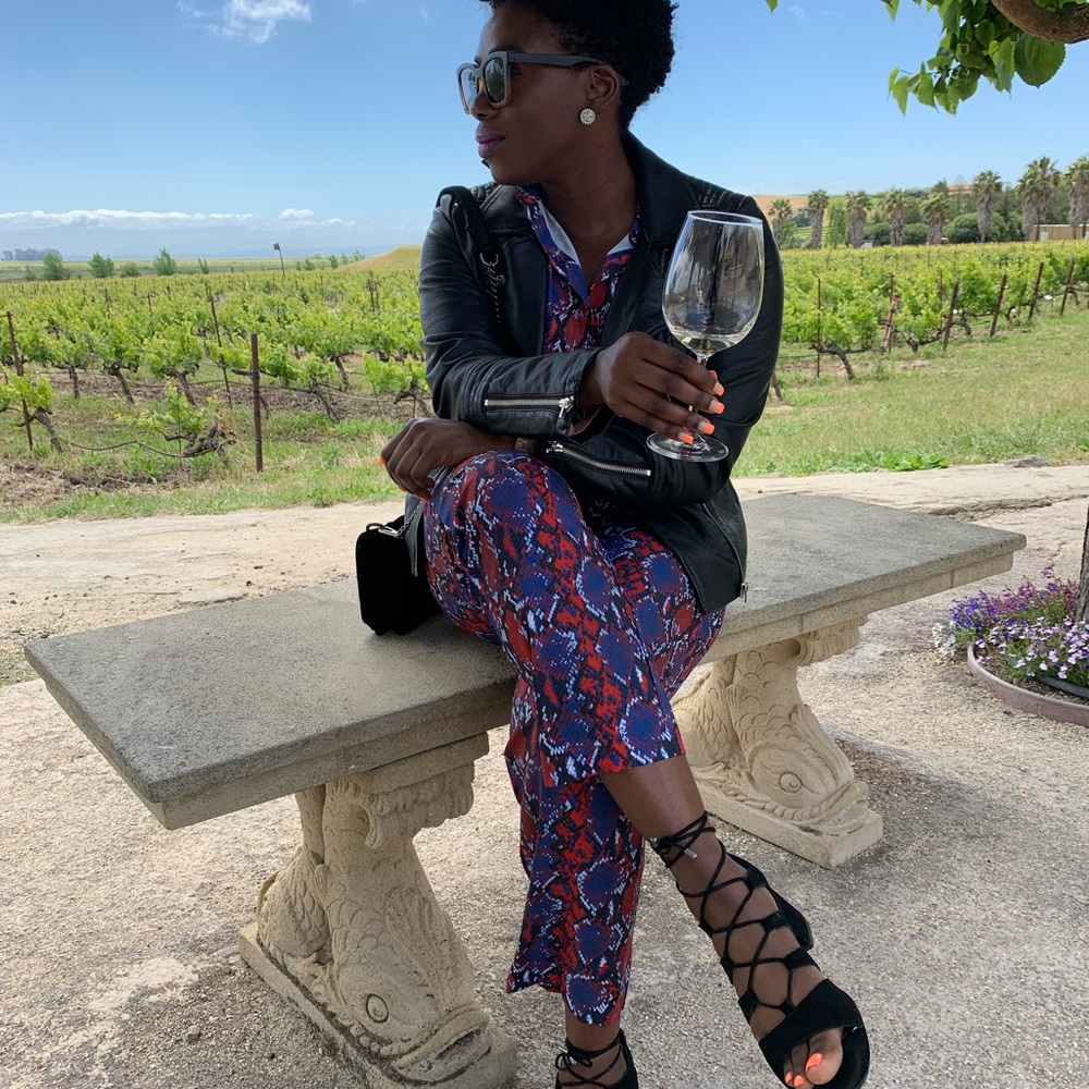 Misguided Snake print jumpsuit